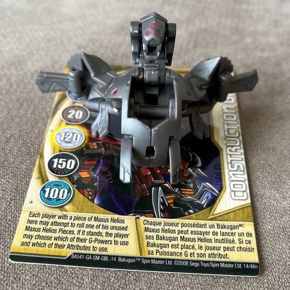 GUC - Bakugan New Vestroia 7 in 1 Maxus Helios - Picture 9 of 13